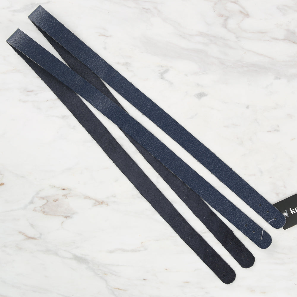 Knitme Gerçek Deri Spor Dikiş Çanta Askısı 70x1.7 cm Havacı BA-0075